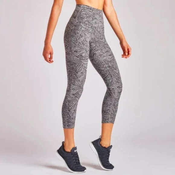 💕BEYOND YOGA💕 Spacedye High Waisted Yoga Legging ~ Jungle Fern Small S NWT - Picture 4 of 8